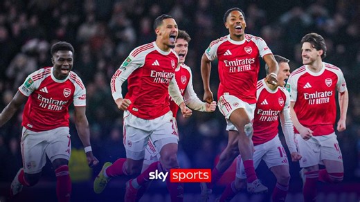 Arsenal vs Crystal Palace: Every penalty from Gunners-Eagles INCREDIBLE Carabao Cup quarter-final penalty shootout