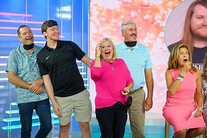 360K views · 4.1K reactions | This mom hasn’t cut her hair in 45 years! And her son’s hair is so long, we decided to chop it off! We can’t believe these results of this week's Ambush Makeovers. | TODAY with Jenna & Friends | Facebook