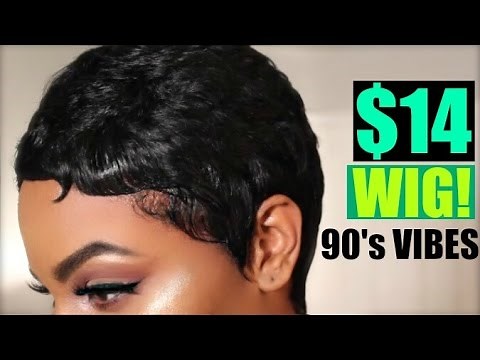 I CUT MY HAIR! SIKE! IT'S A $14 WIG! 90's VIBES OUTRE DUBY PIXIE