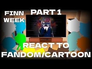 Cartoon/Fandom react to FNF VS Pibby Apocalypse Part 1 (Finn Week)