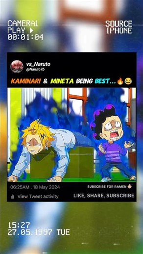 Kaminari & Mineta being Best...🔥😂#myheroacademia #edit #mha #amv#anime