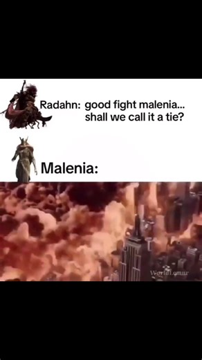 Radahn Tried to Be Respectful… Malenia Chose WAR #eldenring