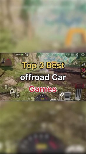 Top 3 Best offroading Car Games🌲🚙 #OffroadGames #OpenWorldGames #GamingShorts #MobileGames #CarGames