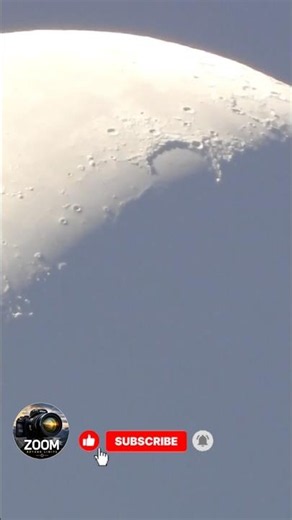 This Moon Zoom Feels Unreal 🌕 👀