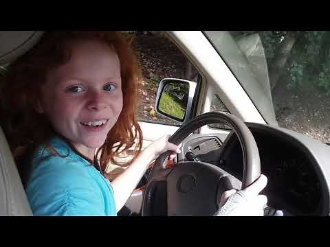 11 year old girls driving like a boss!!