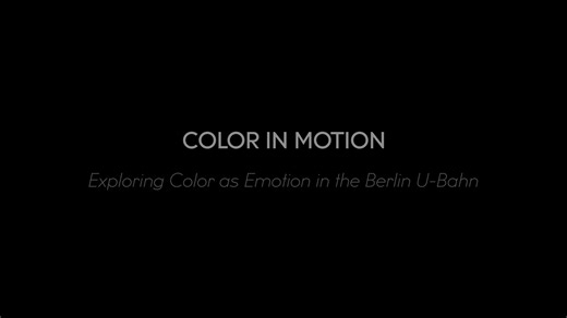 Color in motion_