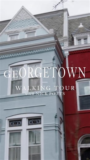 Take a walking tour of Georgetown with architect Nicholas Potts, highlighting historical architectural details hidden in plain sight. Watch the whole tour 👉 https://archdigest.visitlink.me/QGXpGZ | Architectural Digest