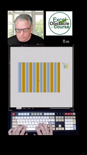 excelobstaclecourse.com | Excel obstacle course world record puzzle 3. #excel #speedrun #worldrecord #satisfying #oddlysatisfying | Instagram