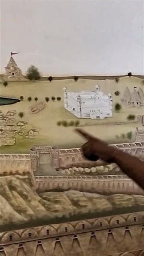 Chittorgarh fort map