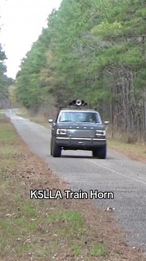 K5LLA Train Horn Experience on Ford Truck
