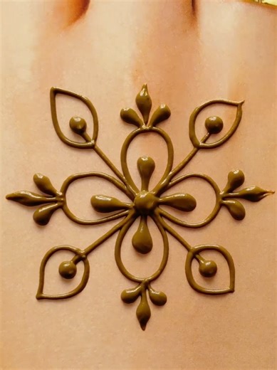 Easy Arabic Mehndi Design Tutorial