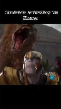 Predator Animality Vs Thanos