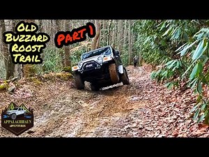 We didn’t expect this to happen! Old Buzzard Roost Rd trail in NC. Jeep Gladiator & Wrangler