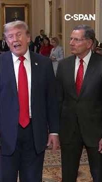 Trump emerges from tense meeting with GOP senators