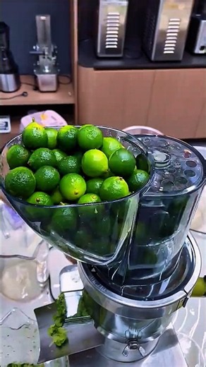 Powerful Juicer Turns Fresh Limes Into Juice in Seconds!