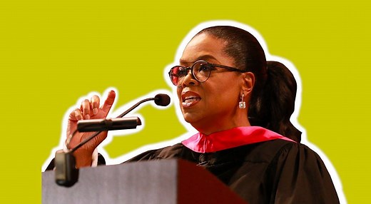 Oprah Winfrey gave the commencement speech at USC's Annenberg School for Communications and Journalism in Los Angeles. | Fortune