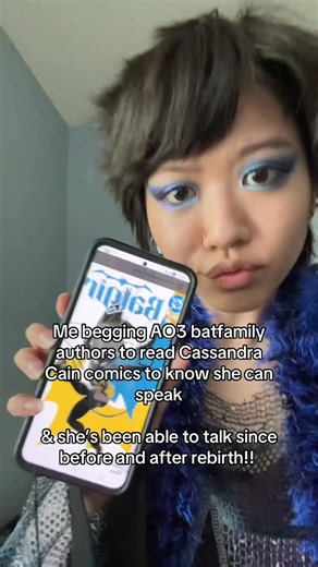 Nikki on Instagram: "I am not even joking. I’ve read every single Cassandra Comic even ones where she had a minuscule part every comic before birth, and after and if you guys couldn’t tell from my posts, I recently reread a lot of her comics again LMFAO #comics #cassandracain #dc"