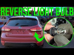 How to Replace Reverse Light Bulb - Kia Forte 5 Hatchback (2017-2018)
