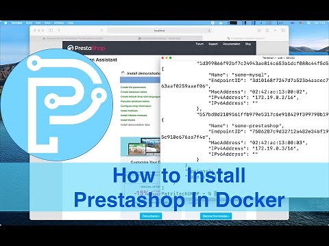 How to install Prestashop and mySQL in Docker