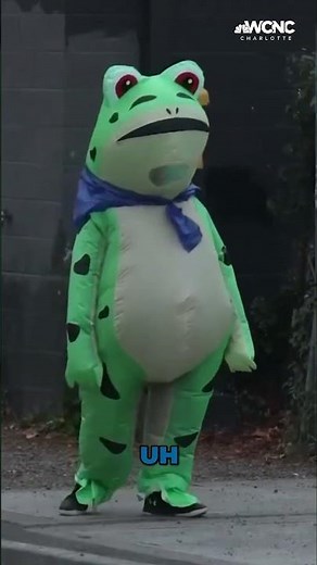 'Quintessentially Portland': ICE protesters wear inflatable costumes