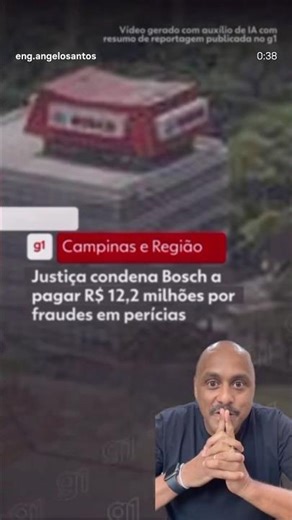 Bosch fined R$ 12.2 million for fraudulently processing labor expert reports. #expertreport #expe...