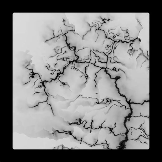 River System in Blender Shader Nodes #blender #3d #shaders