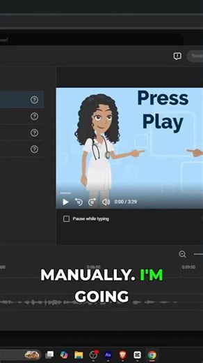 Upload SRT File or Type Subtitles Manually