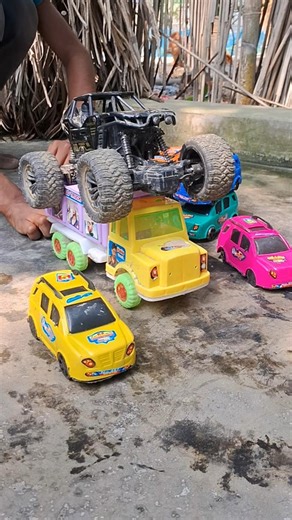 Remote Control Monster and Truck Unboxing Testing Toy Video #lorry #toyvideo #shortsfeed #mahinur