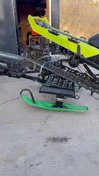 New Snowmobile Recovery Trailer! #fabrication #snowmobile #recovery #trailer #skidooexpedition ￼