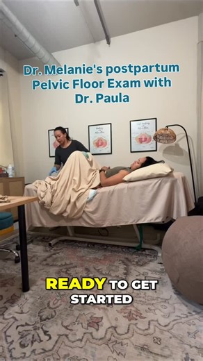 I promise, we don't record anyone else's internal exam! But this is a real exam that I wanted to share. With most pelvic PT offices, and especially ours, the goal is for patients to feel comfortable. No stirrups, you are draped the entire time with your therapist lifting only when necessary. Some have also asked why I need a check up if Im a PT, because I am such a believer in physical therapy and I can't assess myself! Plus every coach needs a coach. I was relieved to find that my prolapse had 