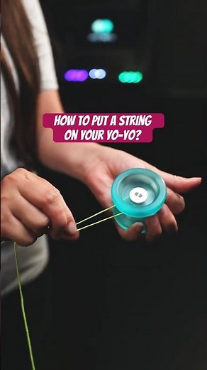 How to put a string on your yoyo? #yoyo #tutorial #string