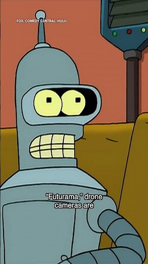 🚁📹 Futurama Predicted Drone Cameras