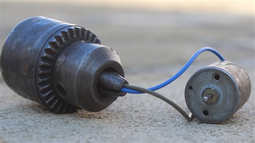 Free Energy Generator Electric Self Running With DC Motor Using Wheel