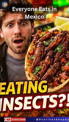 Would You Eat Insects? 😳 Chapulines Explained! #mexicanfood #chapulines