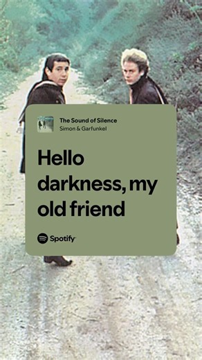 The Sound of Silence - Simon & Garfunkel