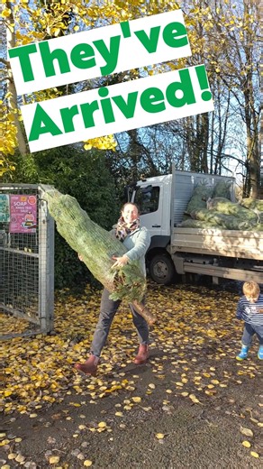 Thanks The Tree Barn, Christmas Common and all our wonderful volunteers for your help today! 🎄 Still a few available for preorder at https://soapoxford.org.uk/shop/ | South Oxford Adventure Playground