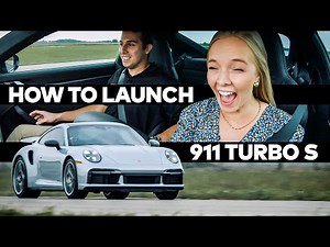 Porsche 911 Turbo S 992 LAUNCH CONTROL TUTORIAL!