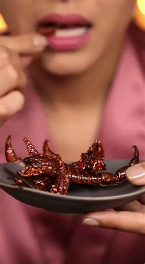Exotic Crunch: ASMR Edible Insects Experience