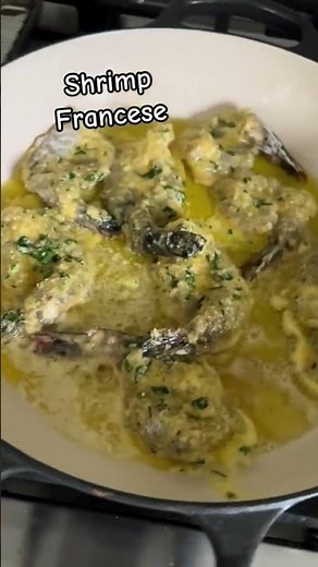 SHRIMP FRANCESE (Lemon Butter Shrimp with White Wine)