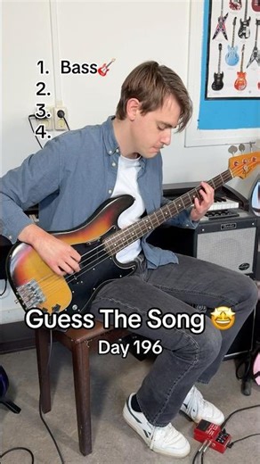 Day 196 | Can you guess the song? 😁 Made this with my Loop Station (Boss RC-3) 🎶 #guessthesong