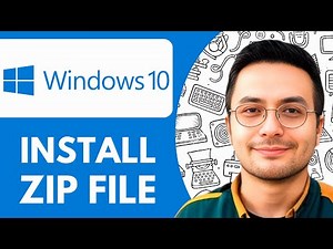 How to Install Zip File on Windows 10 - 2025 (fast & Easy)