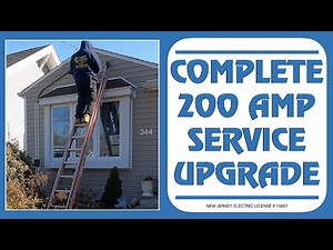 200 AMP Service Upgrade Single-Family Dwelling #200AMP #ElectricServiceUpgrade #Grounding #Bonding