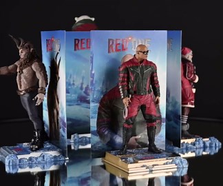 McFarlane Toy - Red One Callum Drift, Nick, Garcia & Krampus 6in Posed Figure 4pk, Gold Label, Amazon Exclusive