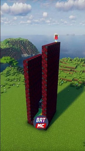 Minecraft: How To Make A 3X3 Elevator #minecraft #minecraftshorts #minecrafttutorial