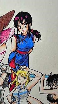 how i draw Chi-Chi from dragonball