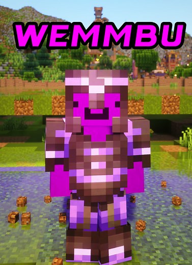 Minecraft: WEMMBU Armor Trim #minecraft #minecraftmemes #minecrafthack | minecraft