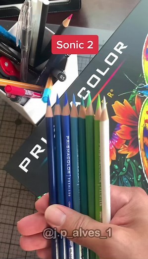 Realistic Sonic The Hedgehog 2 Drawing Tutorial