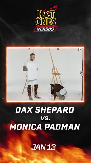 Dax Shepard vs. Monica Padman on Hot Ones Versus