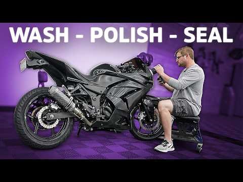 How To Safely Wash, Polish, And Seal A Motorcycle In Under An Hour