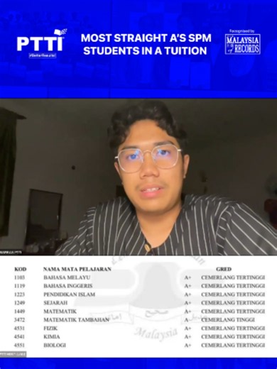 Belajar dengan PTTI dalam Online Tuition Class (OTC). Belajar kejap je dah faham. Mesej sekarang untuk info dan maklumat lanjut.